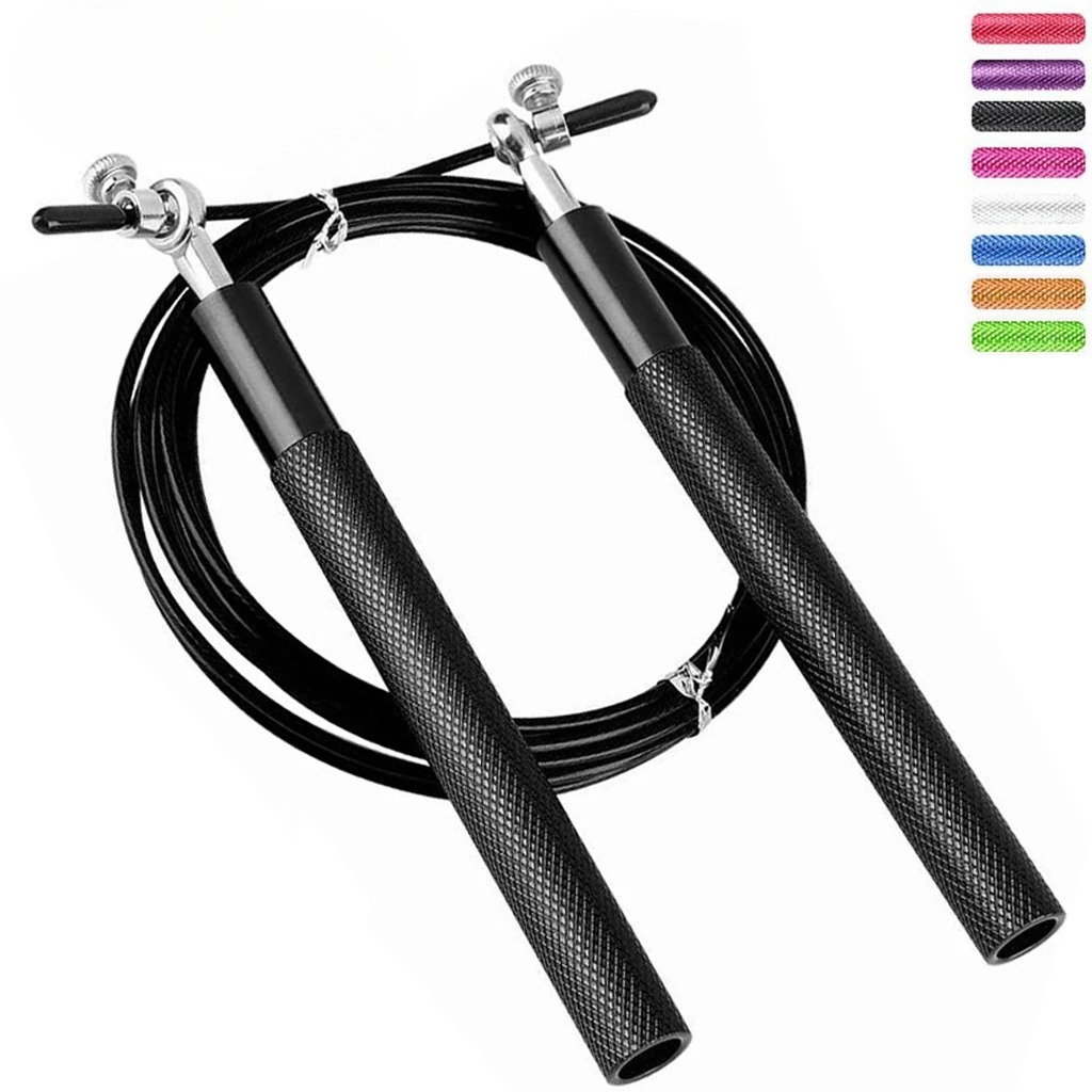 Crossfit Equipment - حبل قفز سريع للتمارين الرياضية للرجال