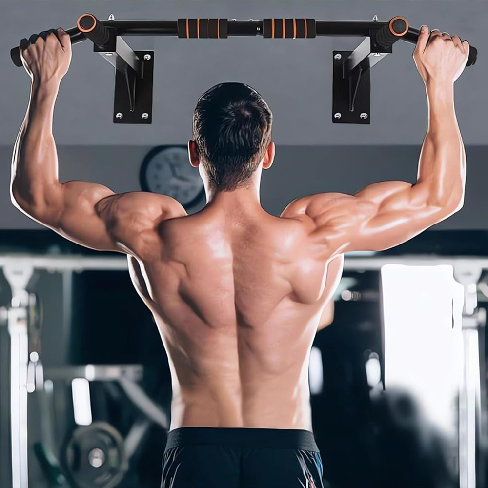 عارضة سحب قابلة للتعديل بإطار  - مراجعة Pull Up Bar Grip وسعره