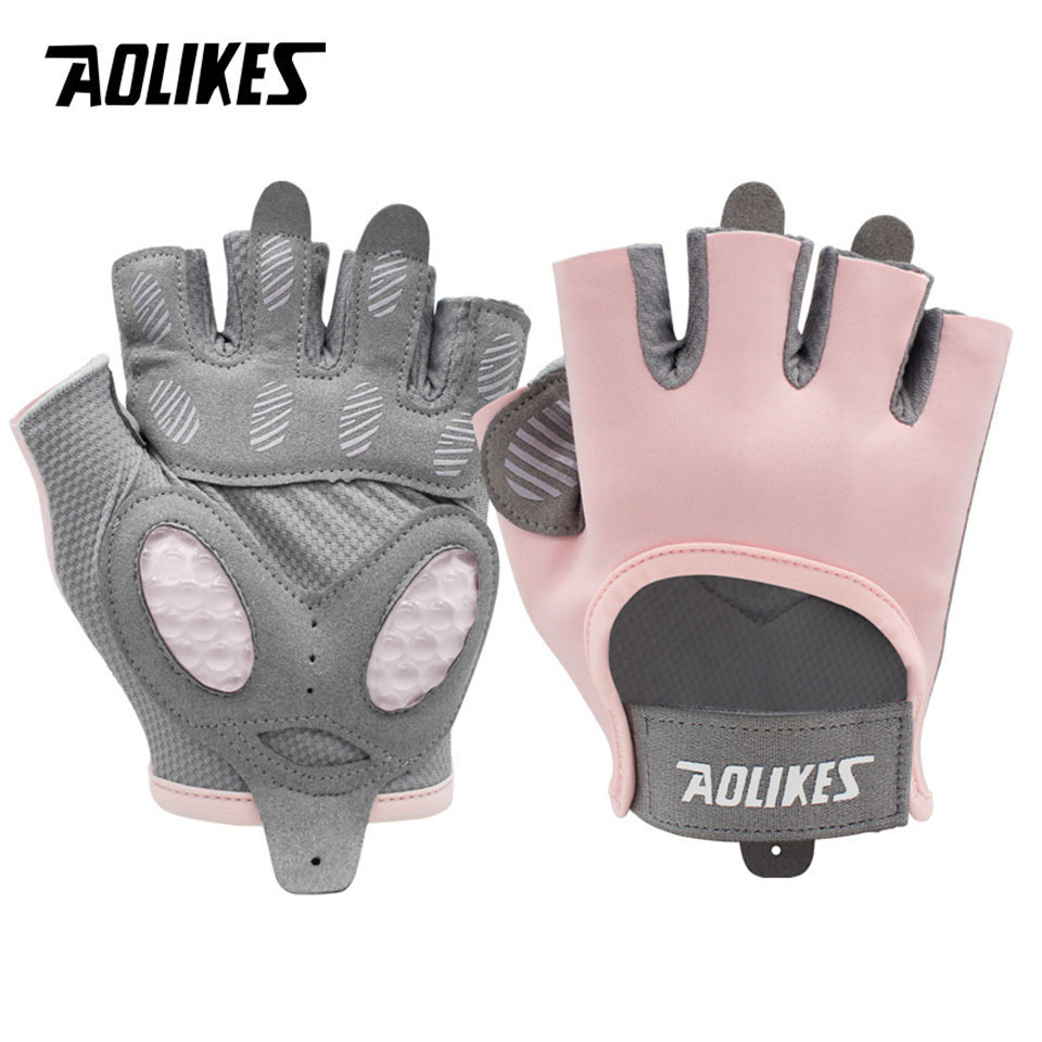 AOLIKES 1 زوج قفازات الصالة ال - مراجعة Crossfit Equipment وسعره