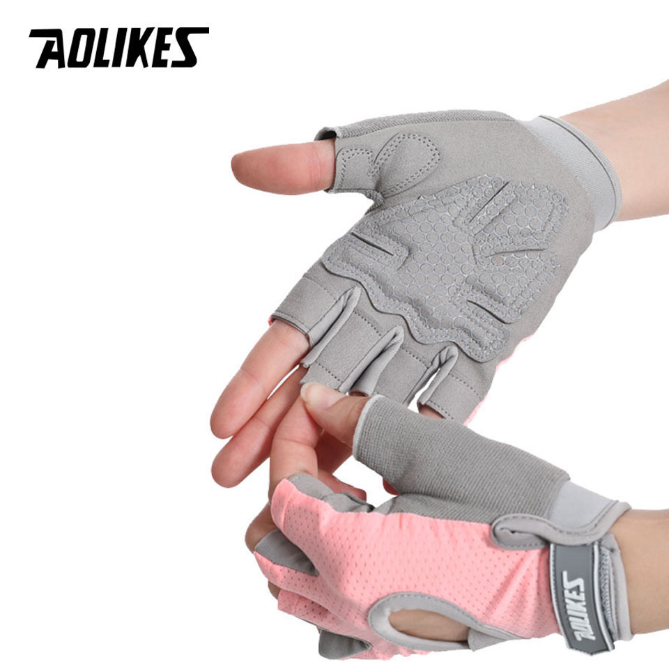 AOLIKES 1 زوج قفازات الصالة ال - مراجعة Crossfit Equipment وسعره