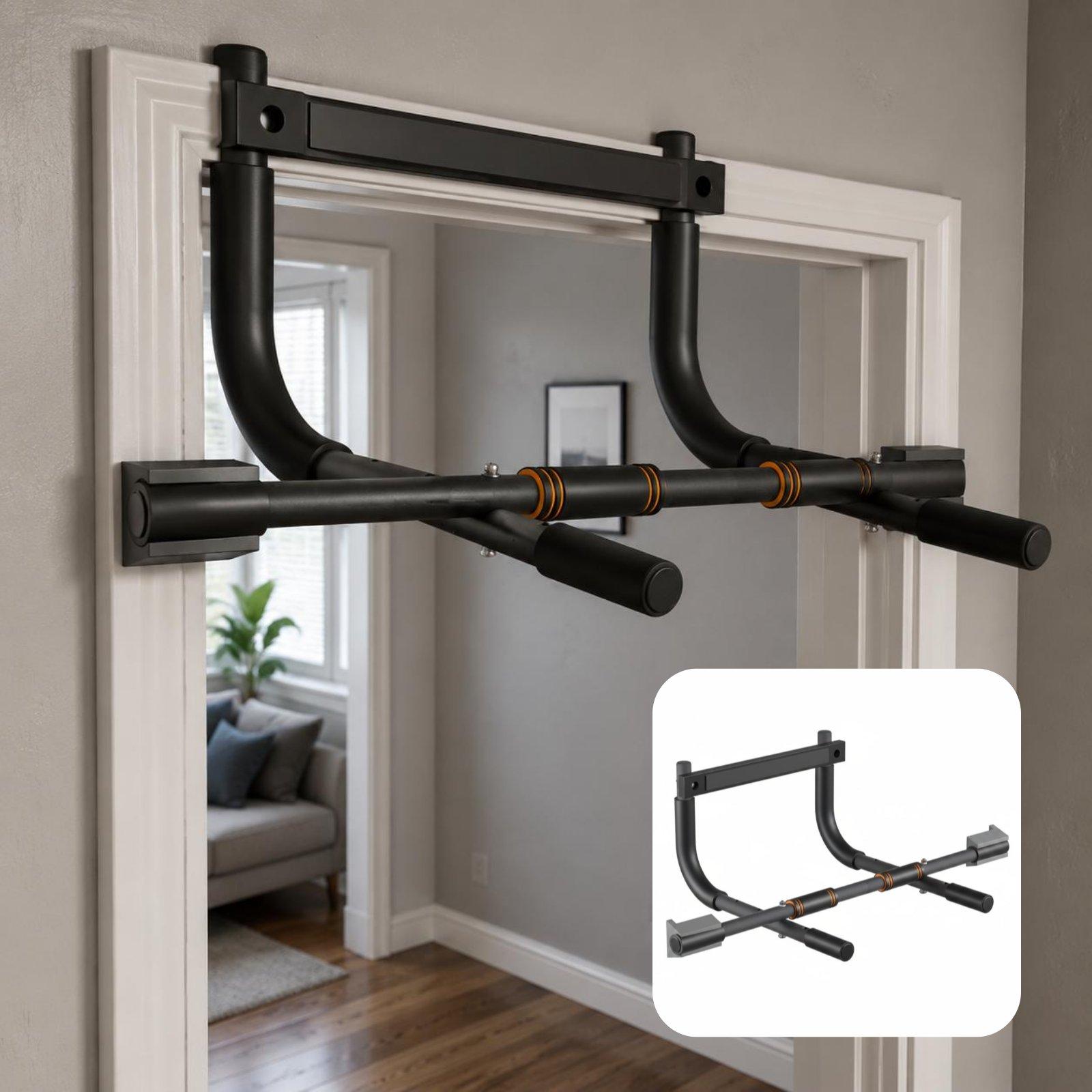 قضيب سحب للباب بدون معدات تمار - مراجعة Pull Up Bar Grip وسعره
